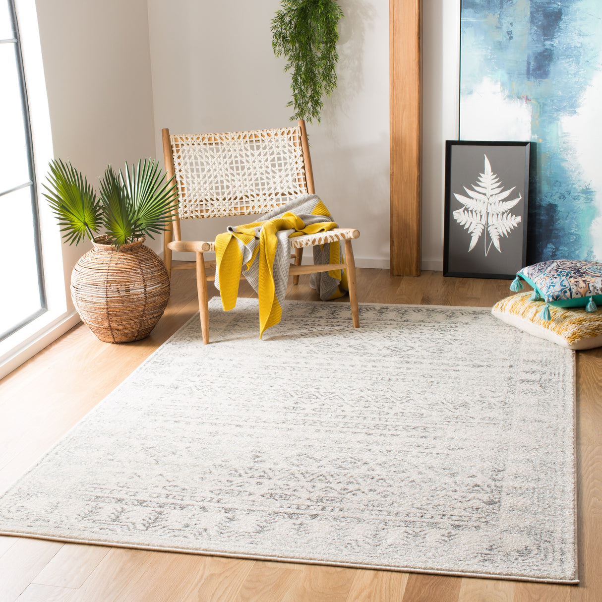 SAFAVIEH Tulum Luna Moroccan Boho Rug