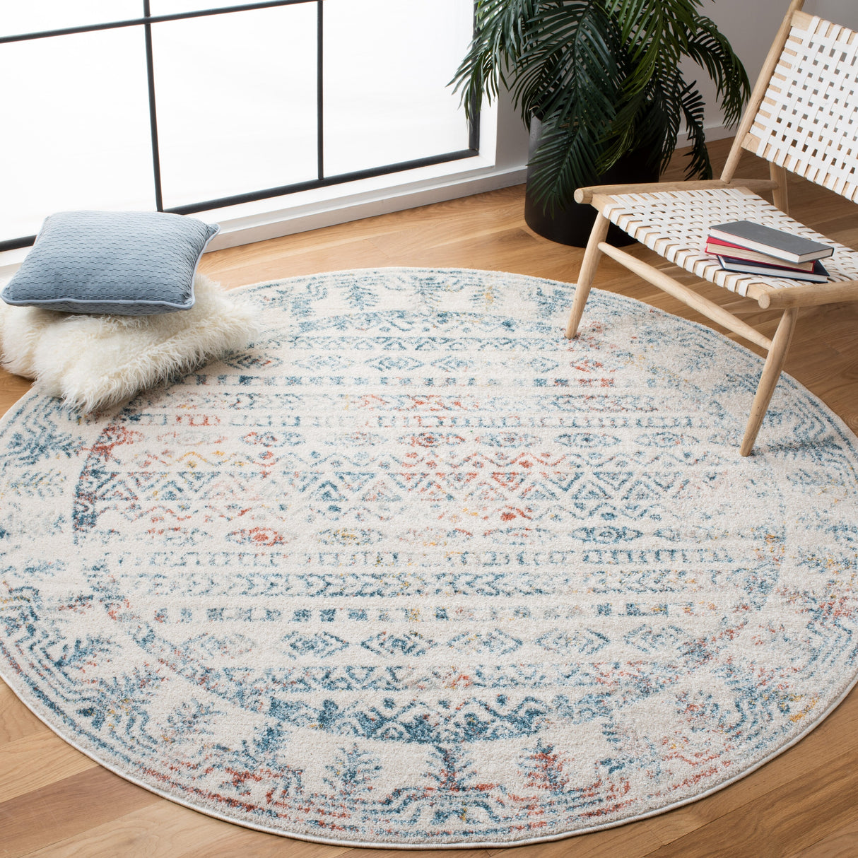 SAFAVIEH Tulum Luna Moroccan Boho Rug