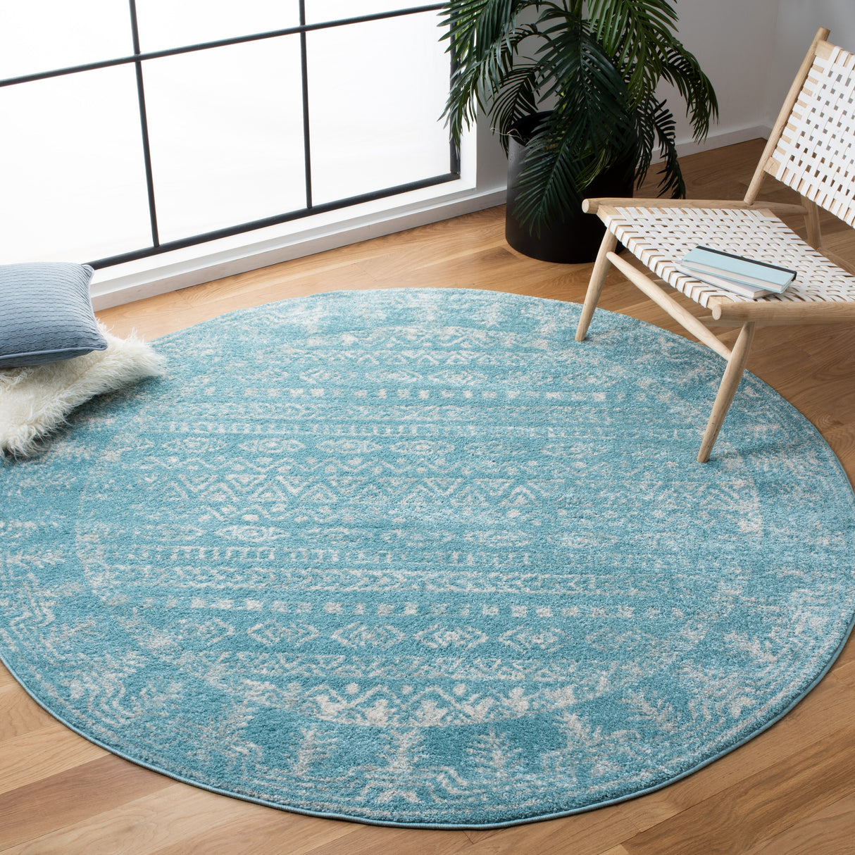 SAFAVIEH Tulum Luna Moroccan Boho Rug