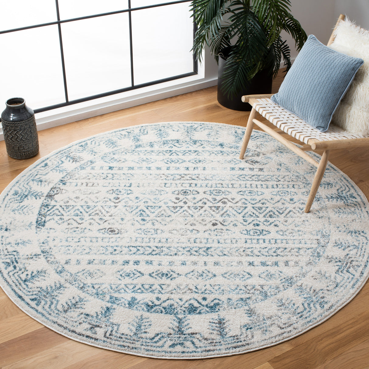 SAFAVIEH Tulum Luna Moroccan Boho Rug