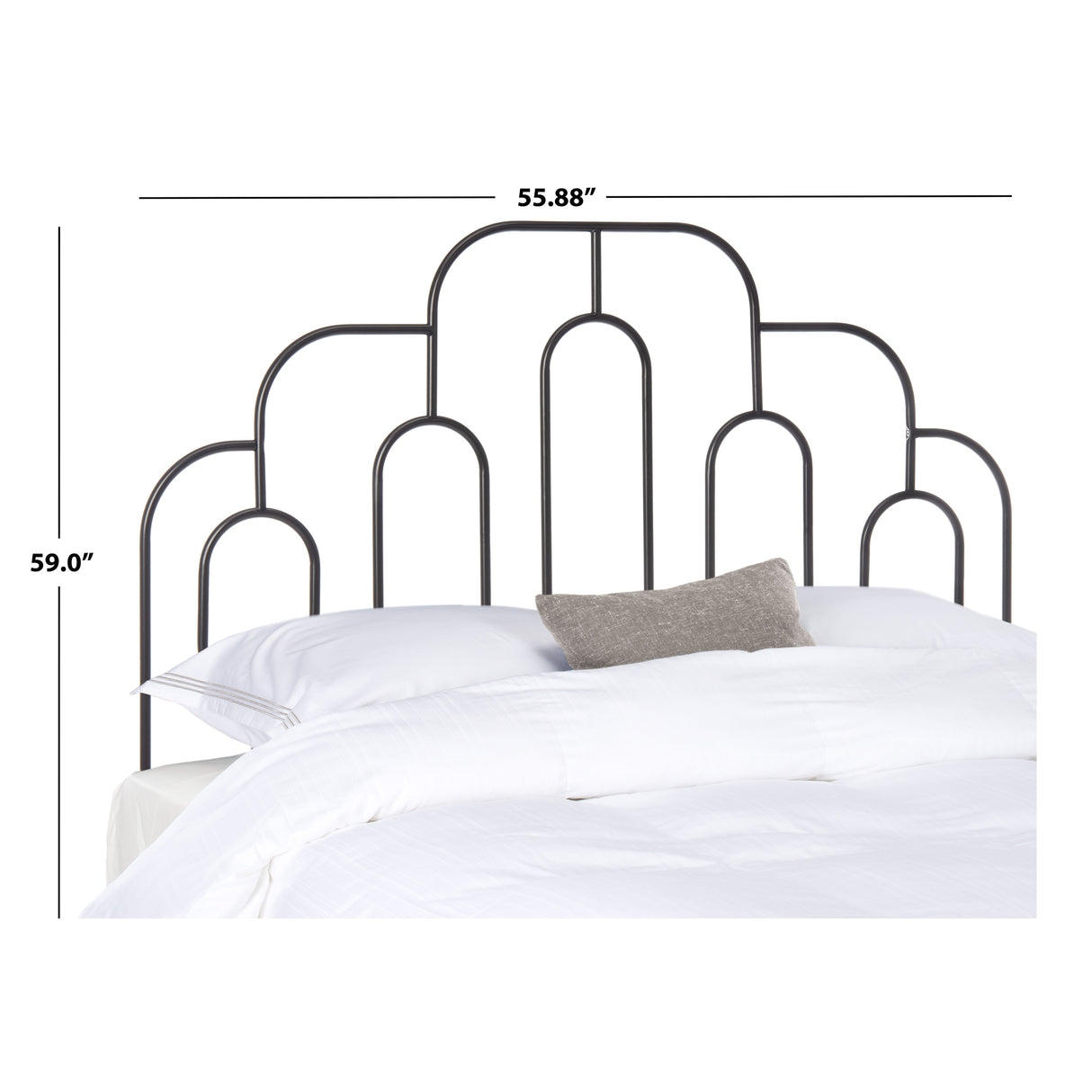 SAFAVIEH Tzana Metal Retro Headboard