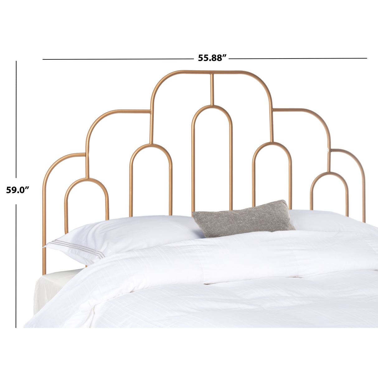 SAFAVIEH Tzana Metal Retro Headboard