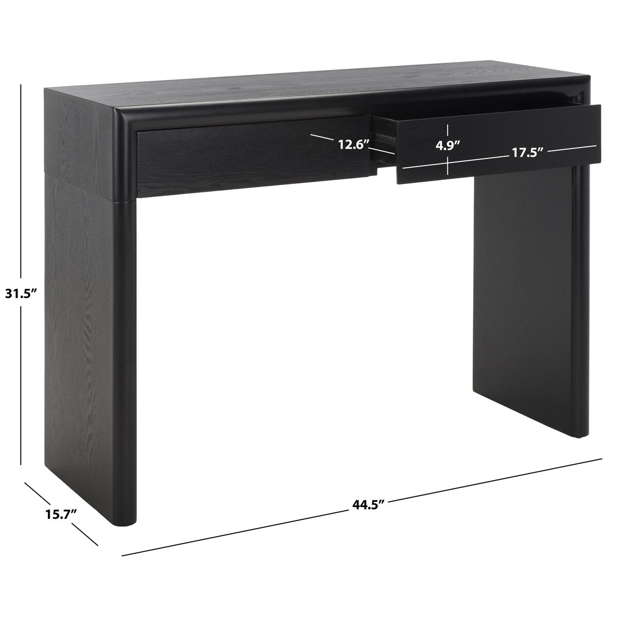 SAFAVIEH Ulvika Console Table with Drawers - 44Wx16Dx31H