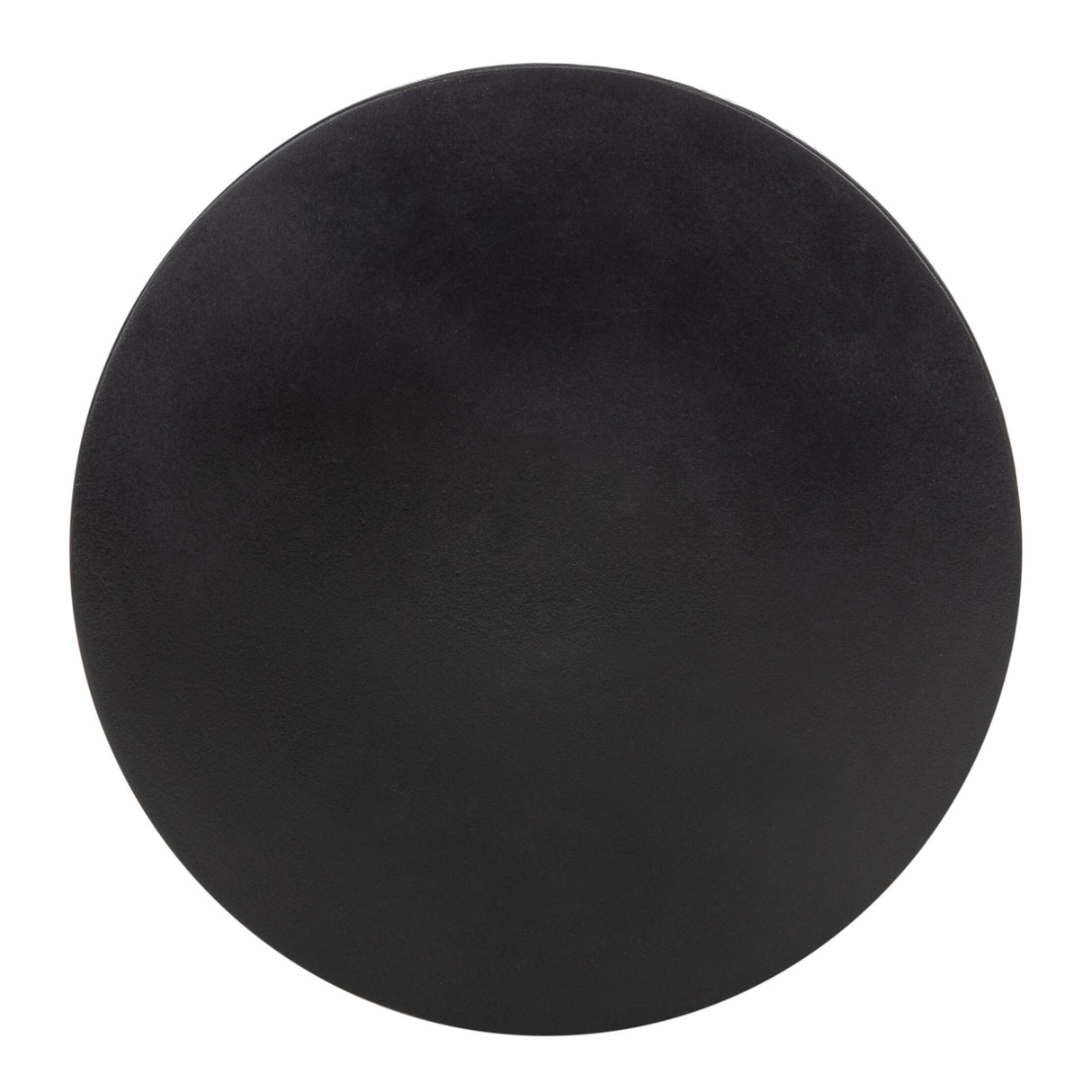 SAFAVIEH Ulya Indoor/ Outdoor Modern Black Concrete Round Accent Table - 15.7" W x 15.7" L x 17.7" H - 16Wx16Dx18H