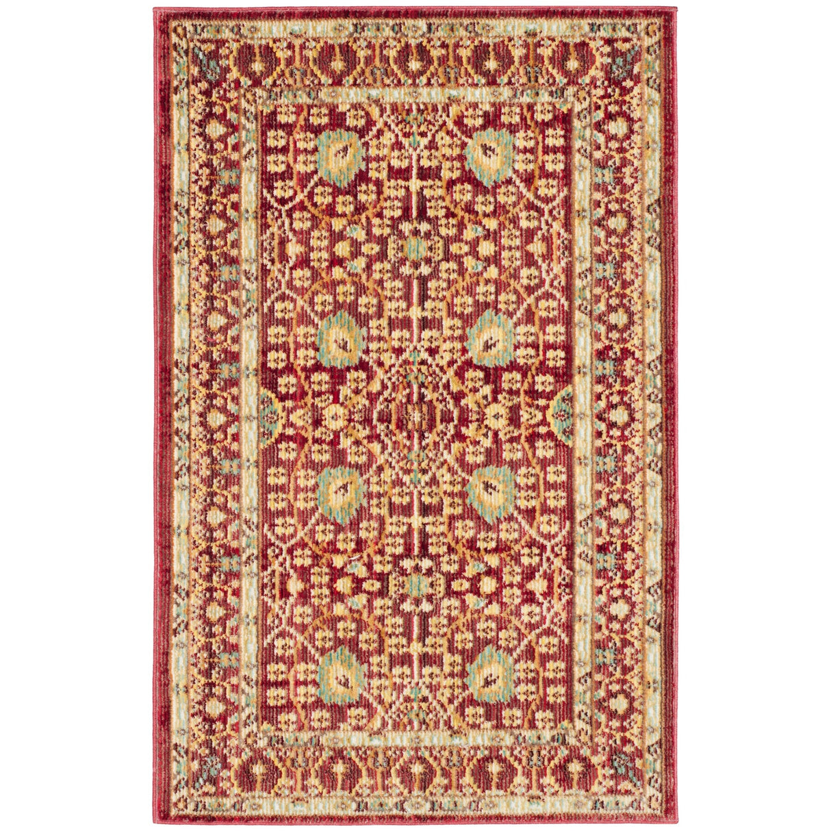 SAFAVIEH Valencia Alida Distressed Vintage Boho Oriental Polyester Rug