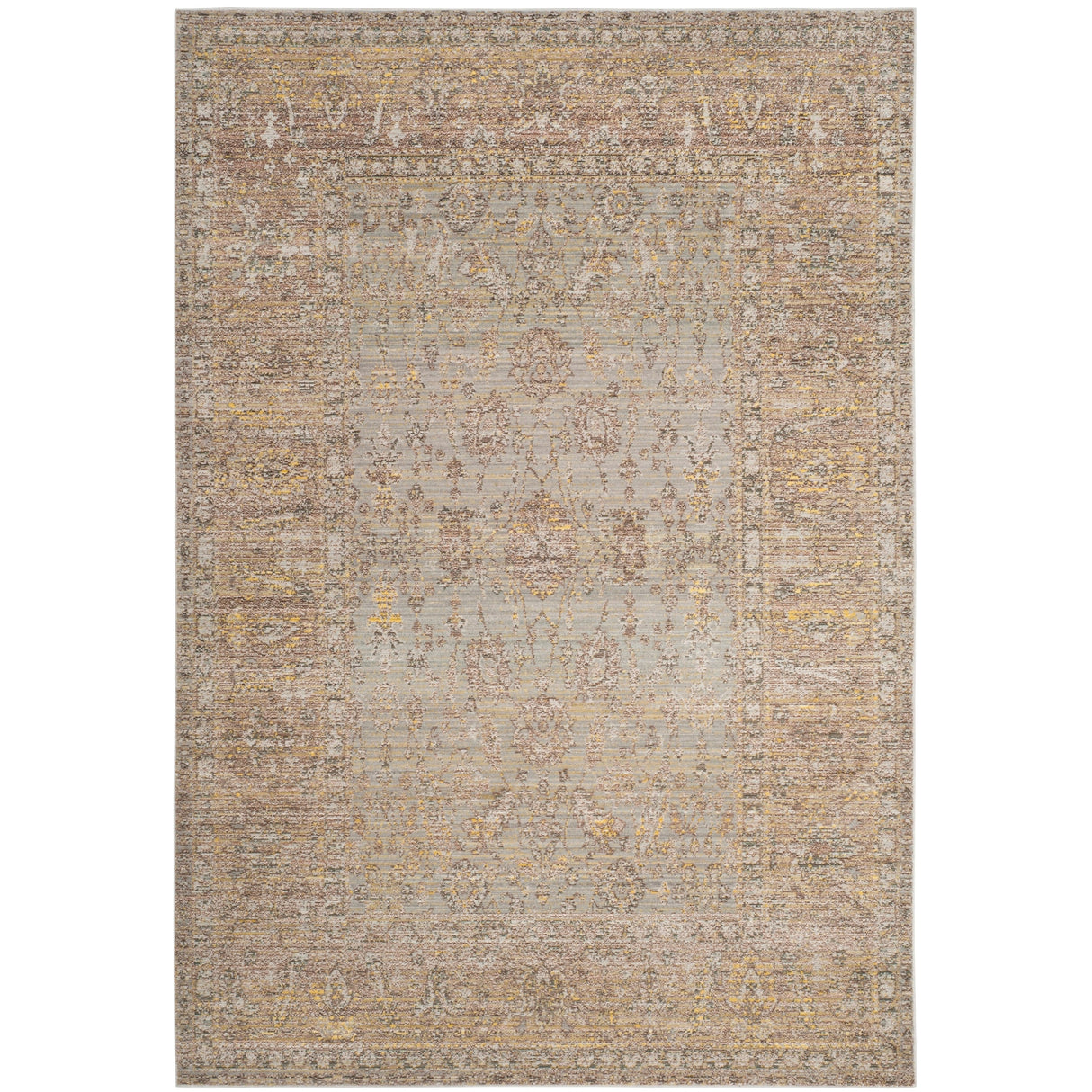 SAFAVIEH Valencia Neva Distressed Vintage Boho Oriental Polyester Rug