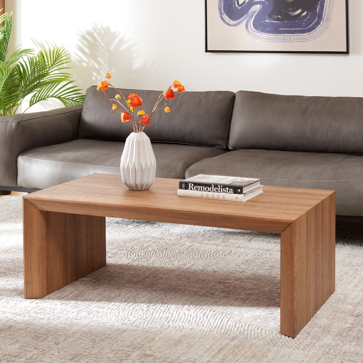 SAFAVIEH Valerie Coffee Table - 43" W x 24" D x 17" H - 43Wx24Dx17H