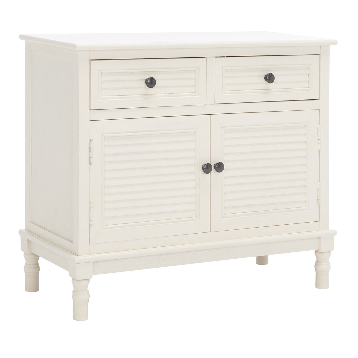 SAFAVIEH Vashti 2-Drawer 2 Door Sideboard - 29.5"Wx13.4"Lx26"H - 30Wx13Dx26H