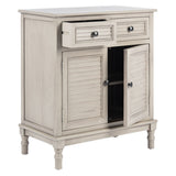 SAFAVIEH Vashti 2-Drawer 2 Door Sideboard - 29.5"Wx13.4"Lx26"H - 30Wx13Dx26H