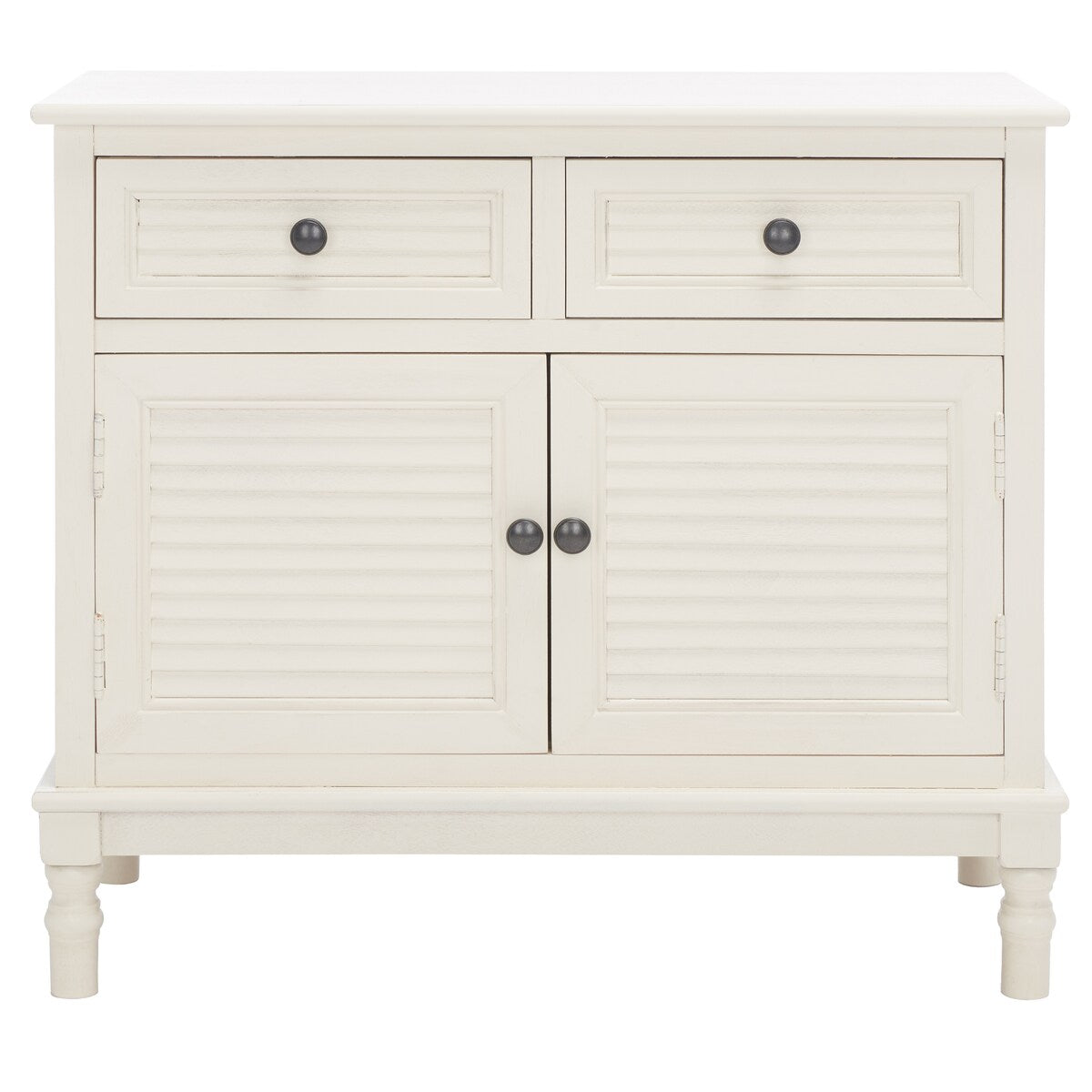 SAFAVIEH Vashti 2-Drawer 2 Door Sideboard - 29.5"Wx13.4"Lx26"H - 30Wx13Dx26H