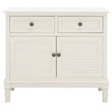 SAFAVIEH Vashti 2-Drawer 2 Door Sideboard - 29.5"Wx13.4"Lx26"H - 30Wx13Dx26H