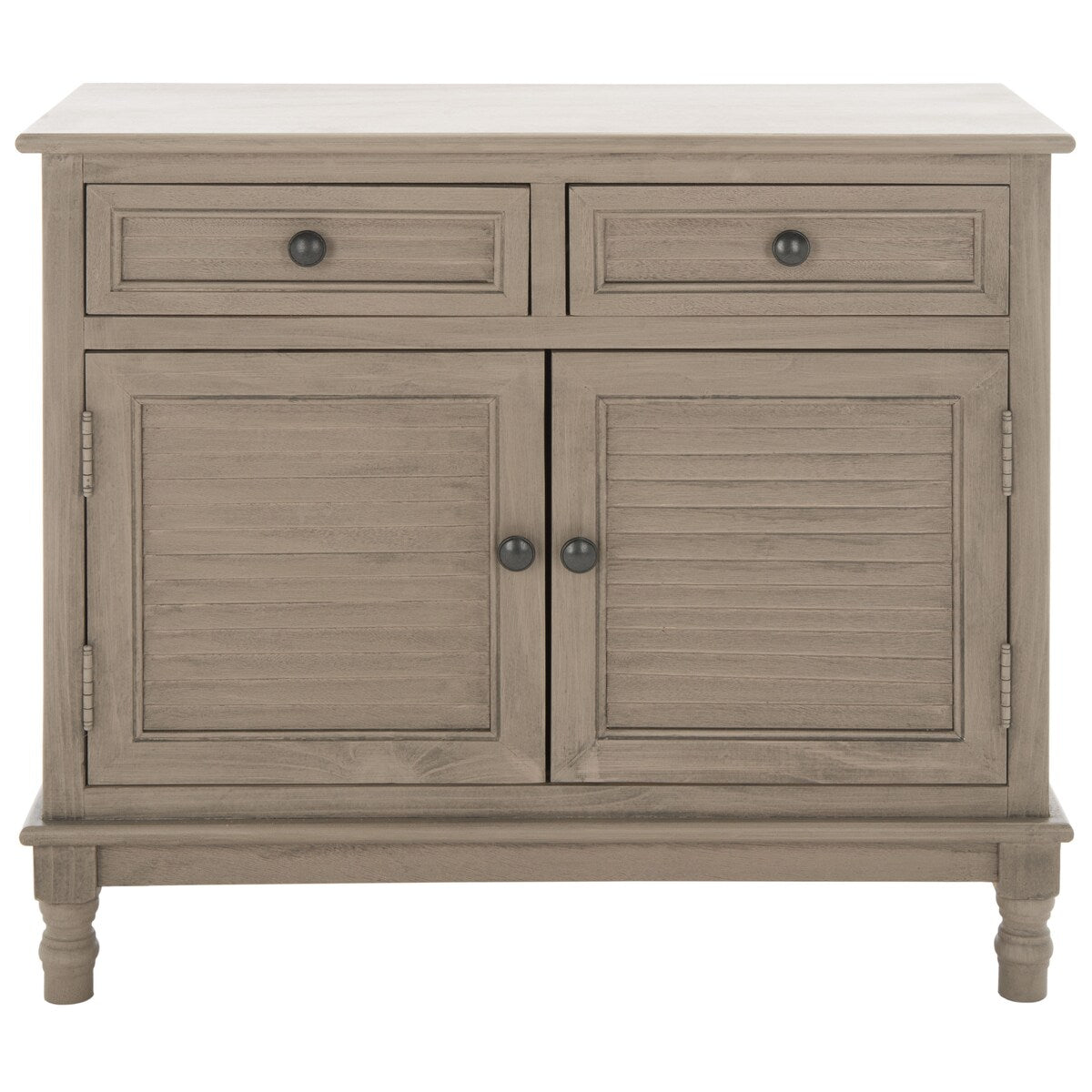 SAFAVIEH Vashti 2-Drawer 2 Door Sideboard - 29.5"Wx13.4"Lx26"H - 30Wx13Dx26H