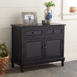 SAFAVIEH Vashti 2-Drawer 2 Door Sideboard - 29.5"Wx13.4"Lx26"H - 30Wx13Dx26H