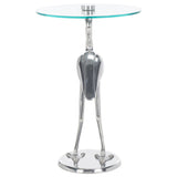 SAFAVIEH Vassilia Crane Base Accent Table - 16Wx16Dx26H