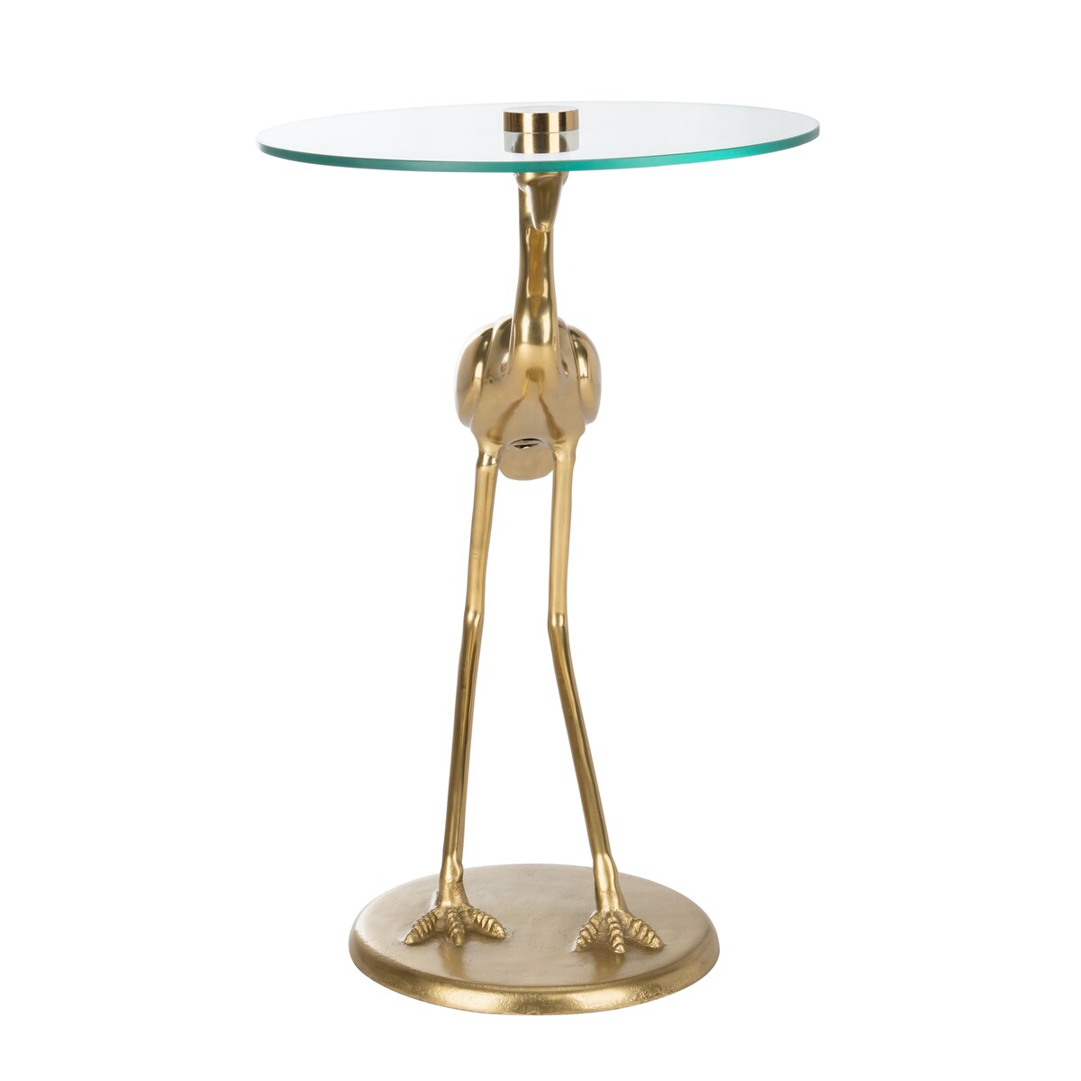 SAFAVIEH Vassilia Crane Base Accent Table - 16Wx16Dx26H