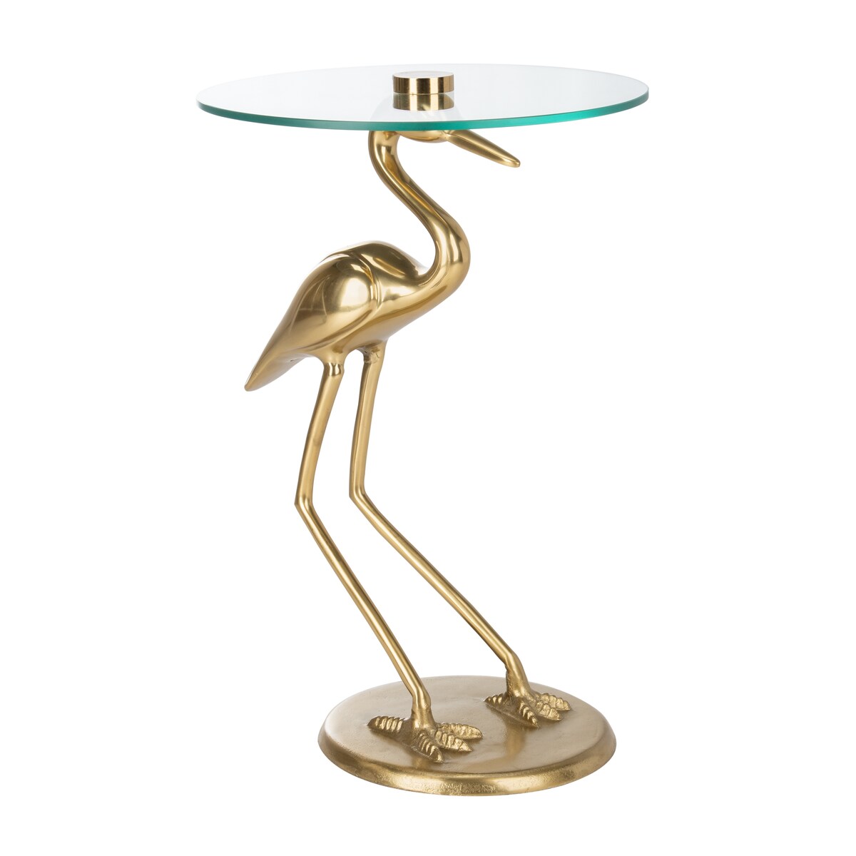 SAFAVIEH Vassilia Crane Base Accent Table - 16Wx16Dx26H