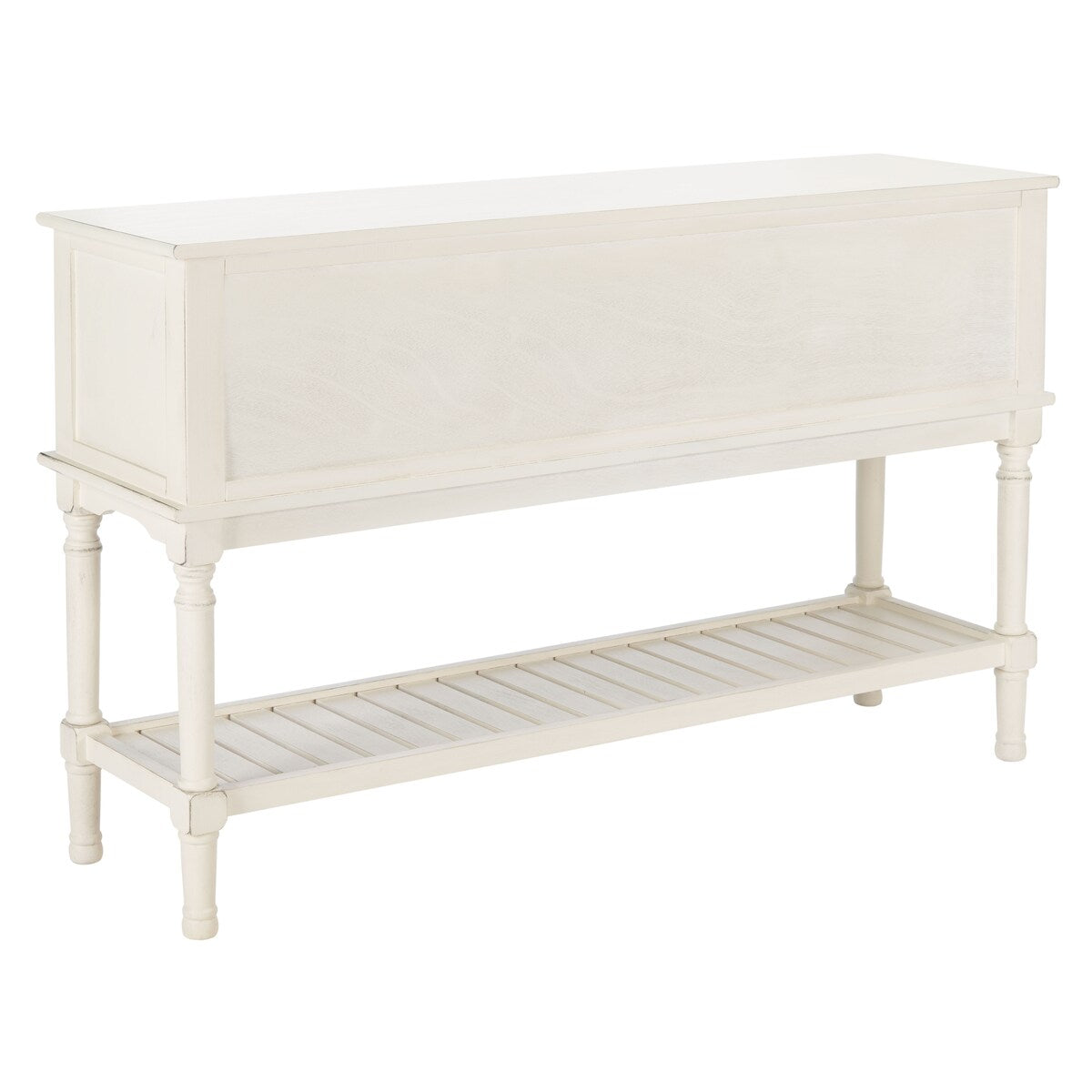 SAFAVIEH Vella 2-Drawer 2 Door Console Table - 47.3" W x 13" L x 29.5" H - 47Wx13Dx30H