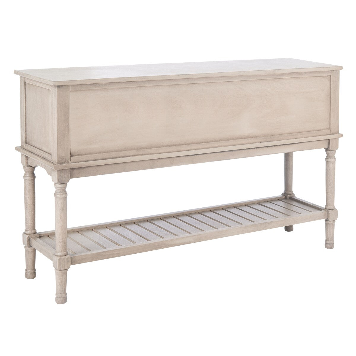 SAFAVIEH Vella 2-Drawer 2 Door Console Table - 47.3" W x 13" L x 29.5" H - 47Wx13Dx30H