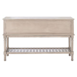 SAFAVIEH Vella 2-Drawer 2 Door Console Table - 47.3" W x 13" L x 29.5" H - 47Wx13Dx30H