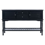 SAFAVIEH Vella 2-Drawer 2 Door Console Table - 47.3" W x 13" L x 29.5" H - 47Wx13Dx30H