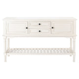 SAFAVIEH Vella 2-Drawer 2 Door Console Table - 47.3" W x 13" L x 29.5" H - 47Wx13Dx30H