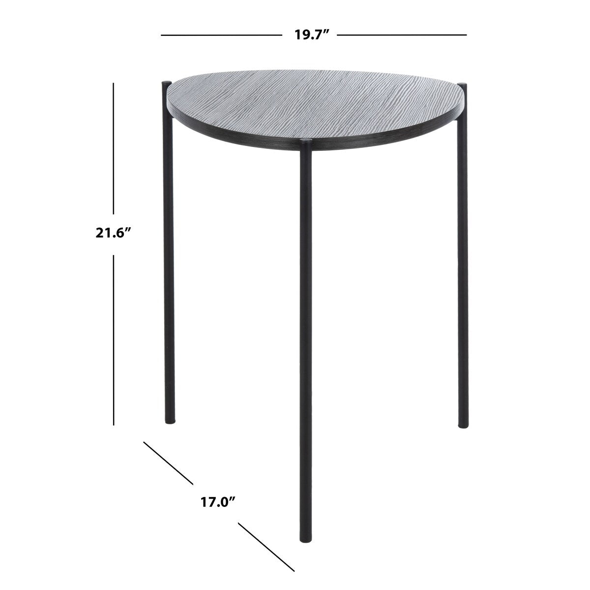 SAFAVIEH Venetia Side Table - 20Wx17Dx22H