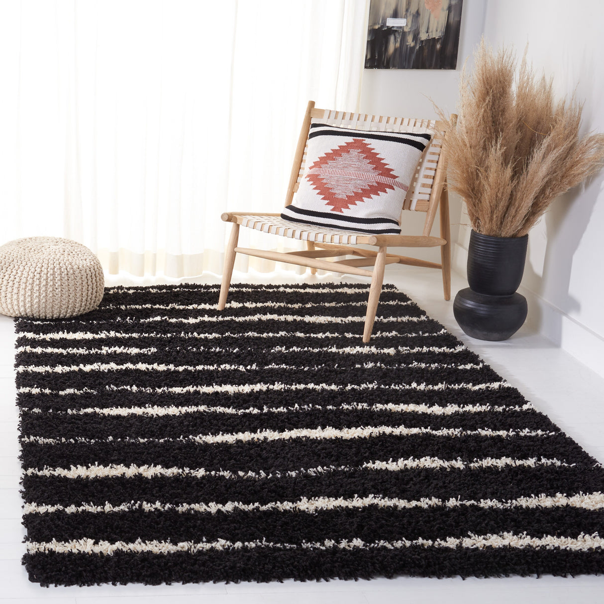 SAFAVIEH Venus Shag Bergny 1.75-inch Thick Rug