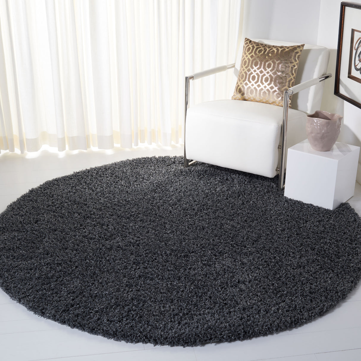 SAFAVIEH Venus Shag Durime 1.75-inch Thick Rug