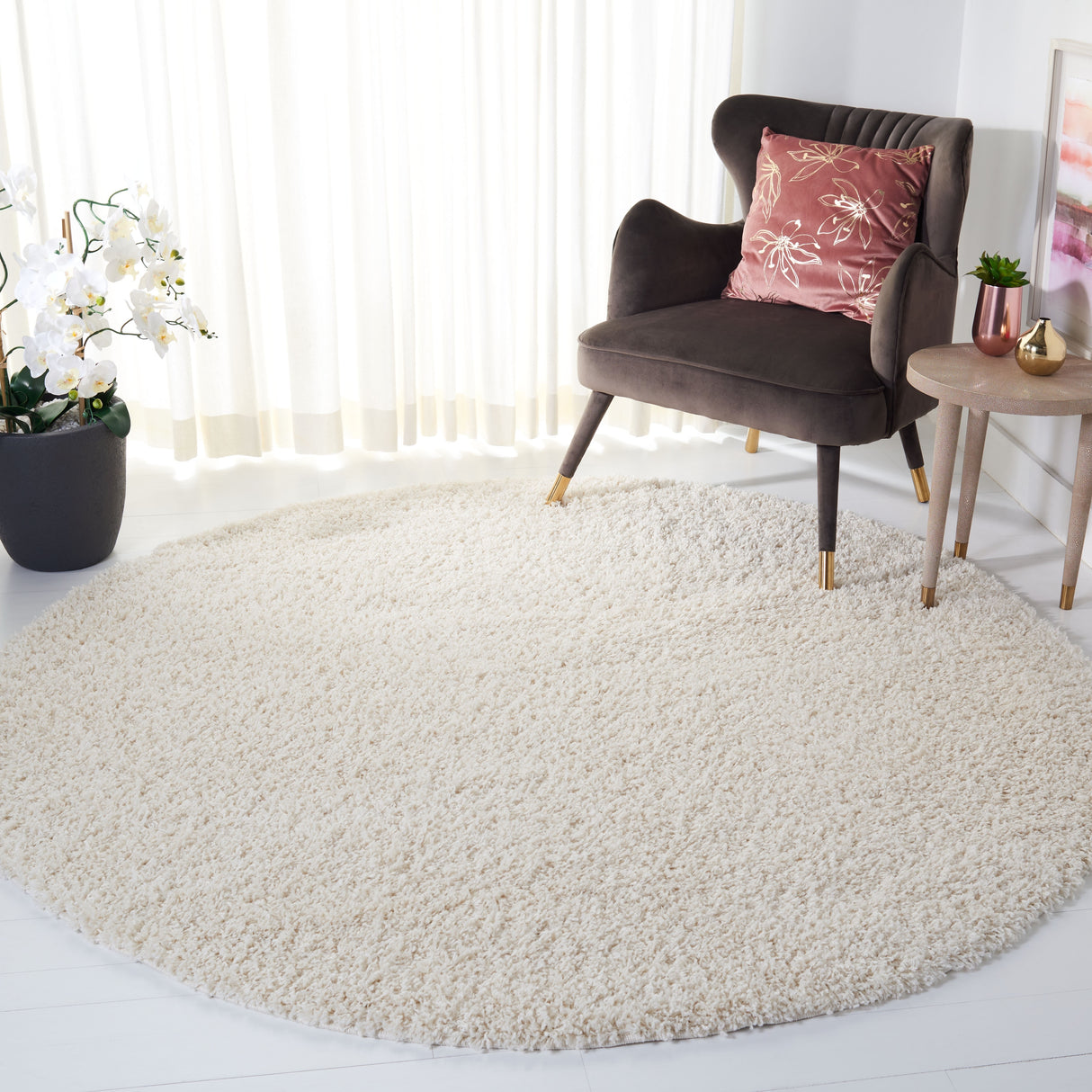 SAFAVIEH Venus Shag Durime 1.75-inch Thick Rug