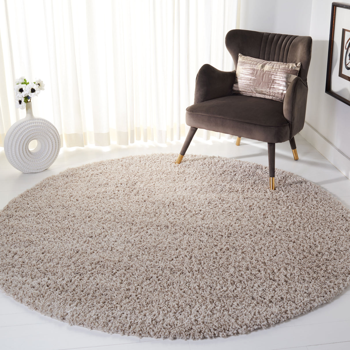 SAFAVIEH Venus Shag Durime 1.75-inch Thick Rug