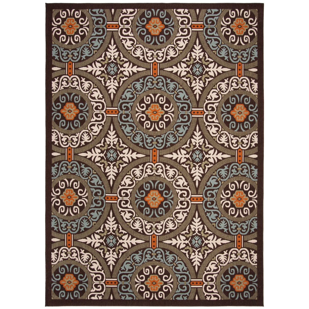 SAFAVIEH Veranda Torunn Indoor/ Outdoor Waterproof Patio Backyard Rug