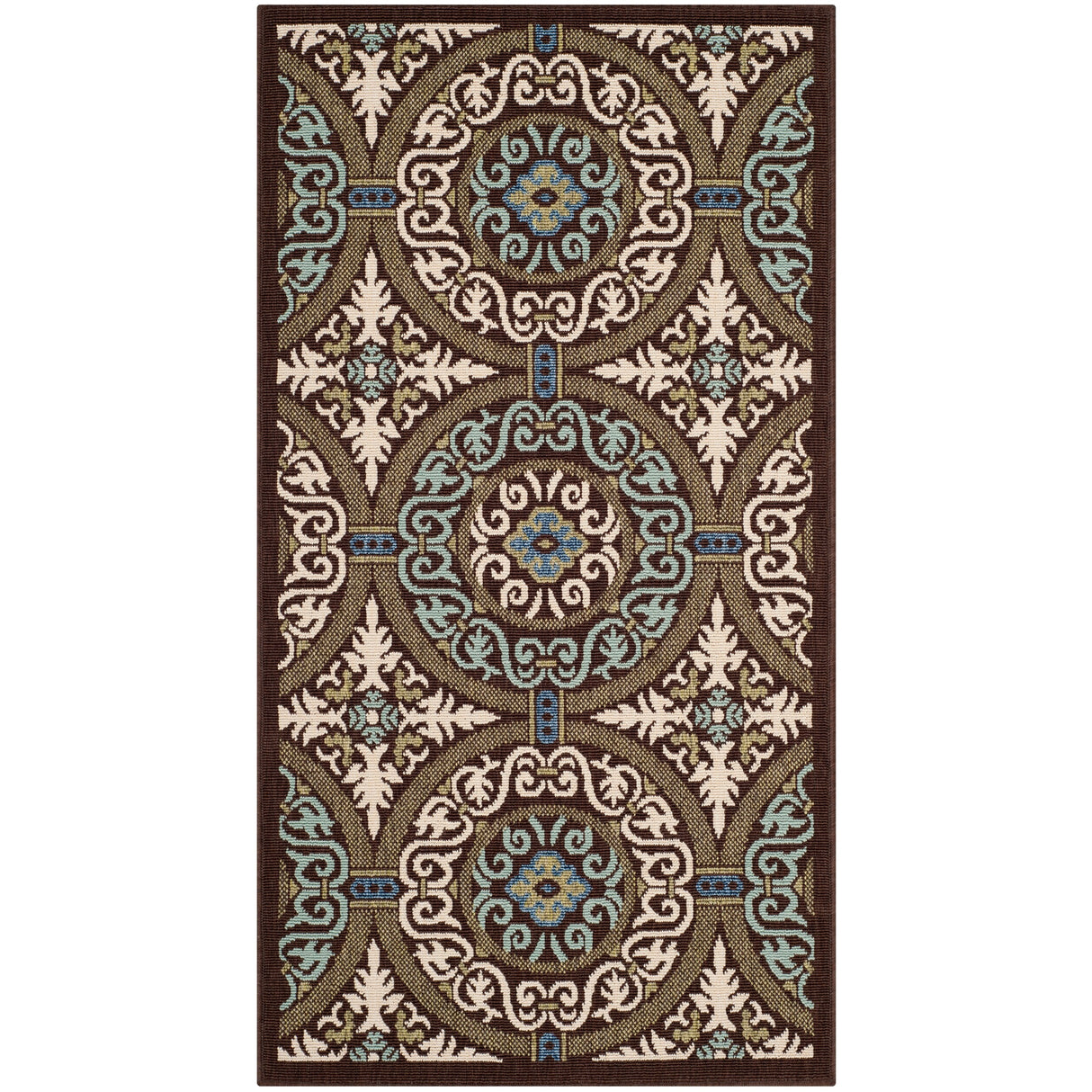 SAFAVIEH Veranda Torunn Indoor/ Outdoor Waterproof Patio Backyard Rug