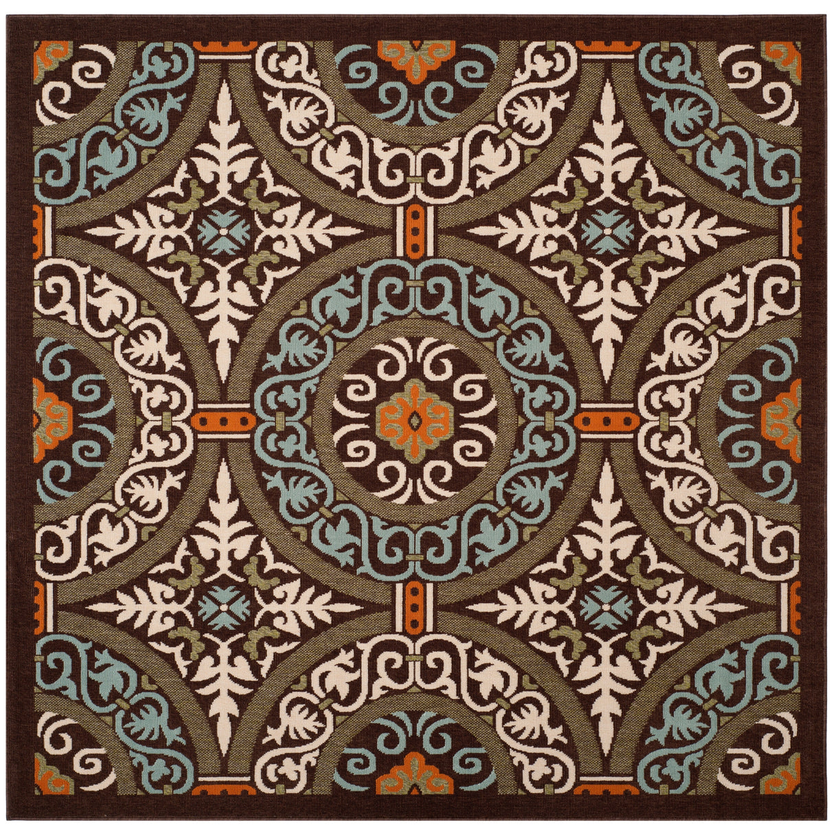 SAFAVIEH Veranda Torunn Indoor/ Outdoor Waterproof Patio Backyard Rug