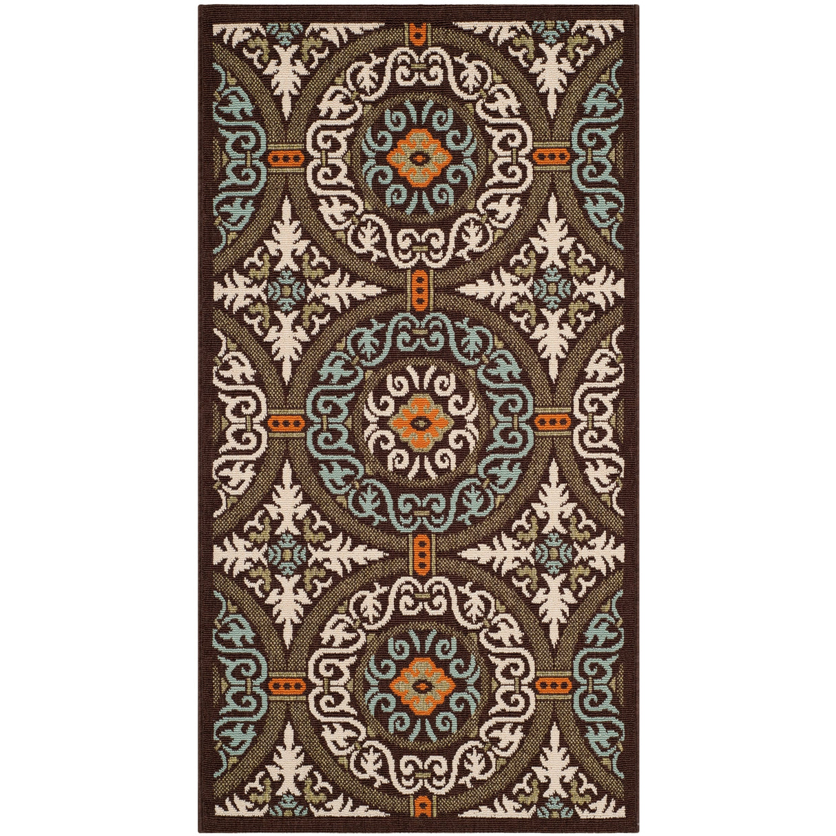 SAFAVIEH Veranda Torunn Indoor/ Outdoor Waterproof Patio Backyard Rug