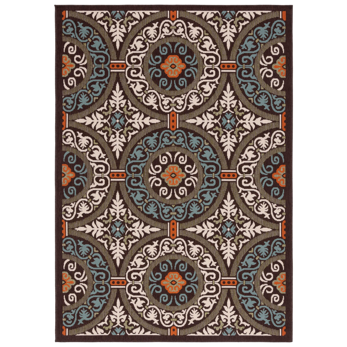 SAFAVIEH Veranda Torunn Indoor/ Outdoor Waterproof Patio Backyard Rug