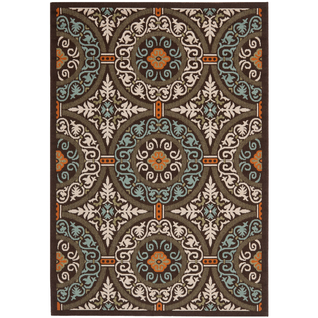 SAFAVIEH Veranda Torunn Indoor/ Outdoor Waterproof Patio Backyard Rug