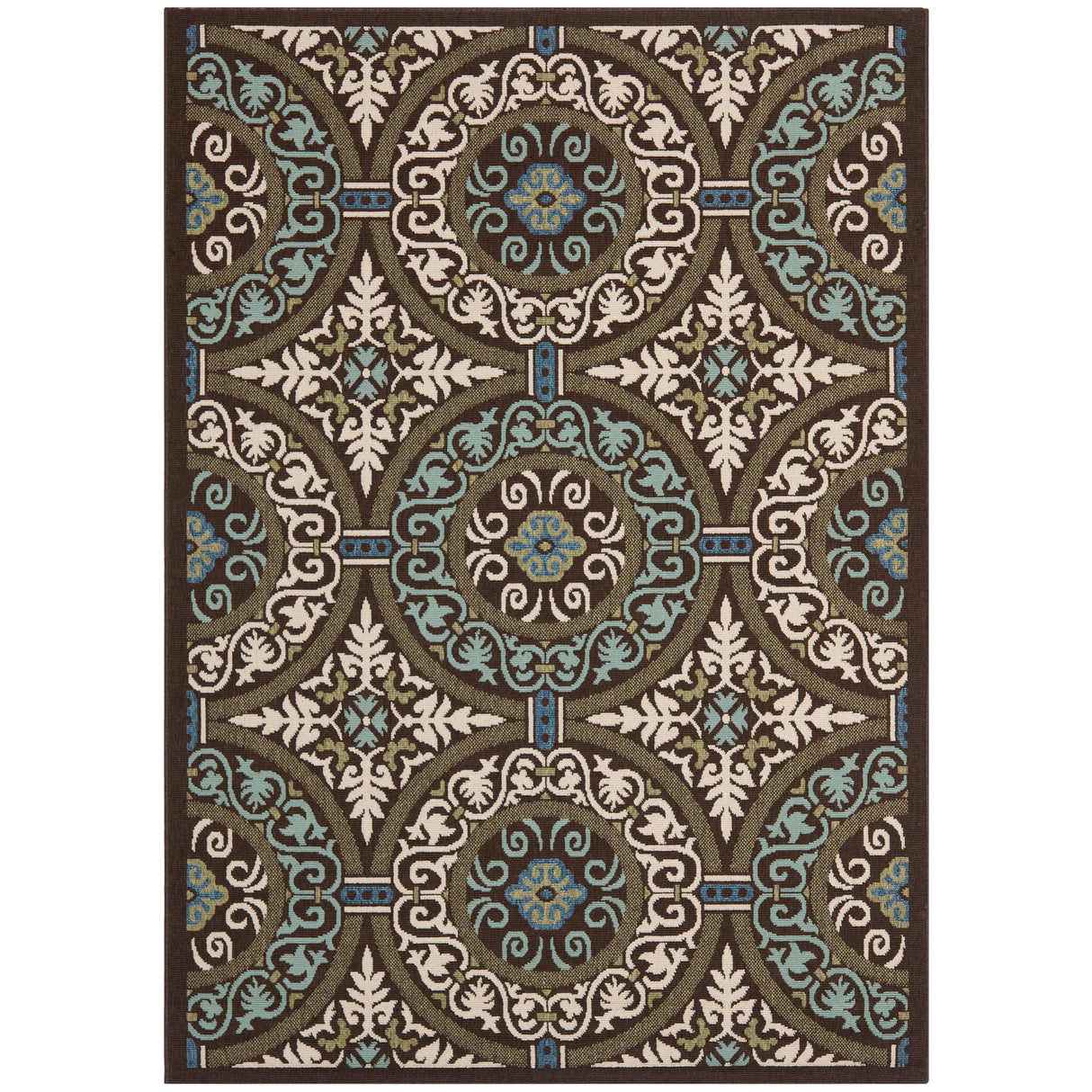 SAFAVIEH Veranda Torunn Indoor/ Outdoor Waterproof Patio Backyard Rug