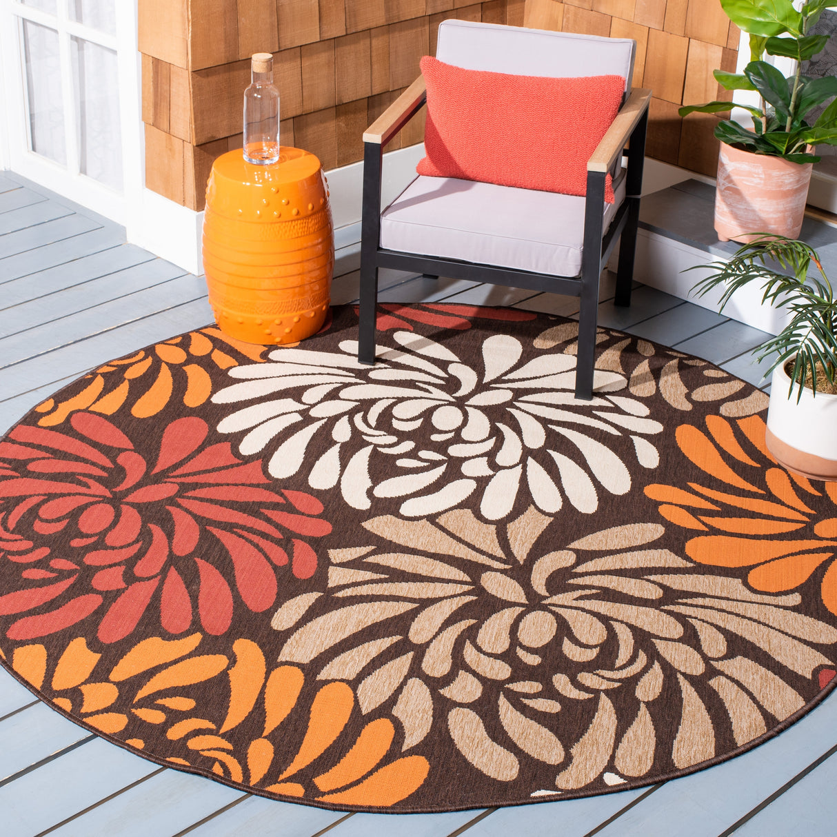 SAFAVIEH Veranda Vendela Indoor/ Outdoor Waterproof Patio Backyard Rug