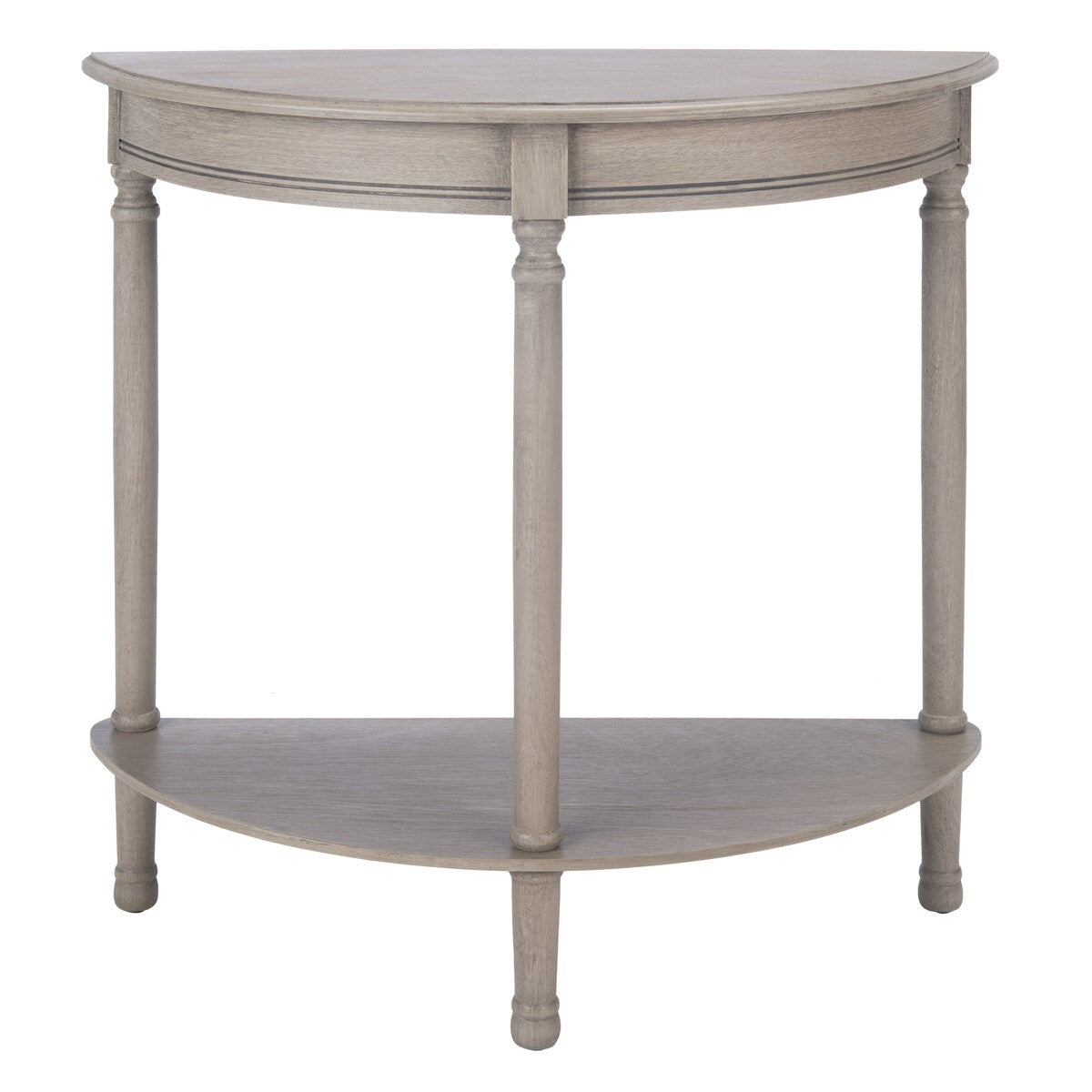 SAFAVIEH Veva Half Moon Console Table - 28" W x 11.8" L x 28" H - 28Wx12Dx28H