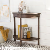 SAFAVIEH Veva Half Moon Console Table - 28" W x 11.8" L x 28" H - 28Wx12Dx28H