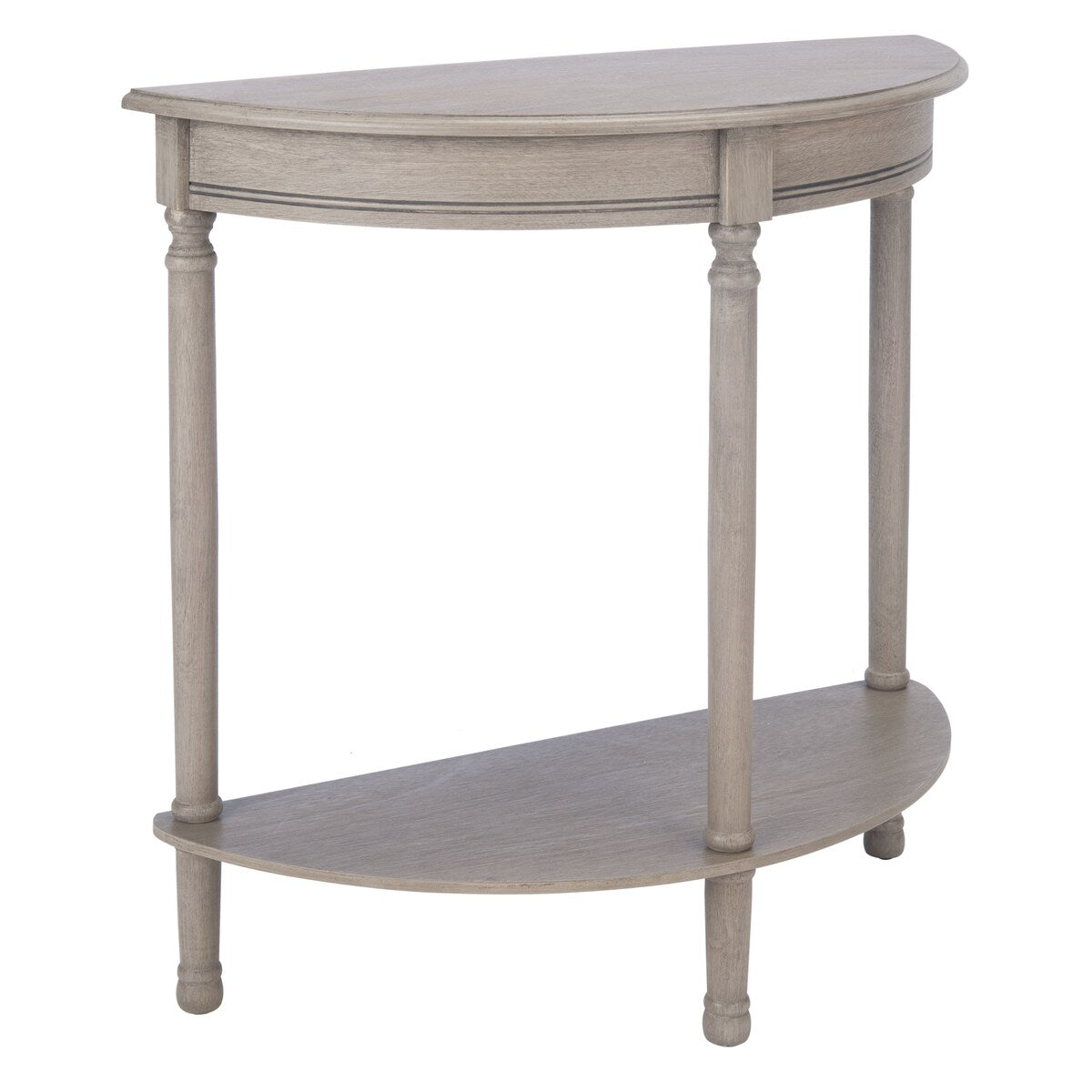 SAFAVIEH Veva Half Moon Console Table - 28" W x 11.8" L x 28" H - 28Wx12Dx28H