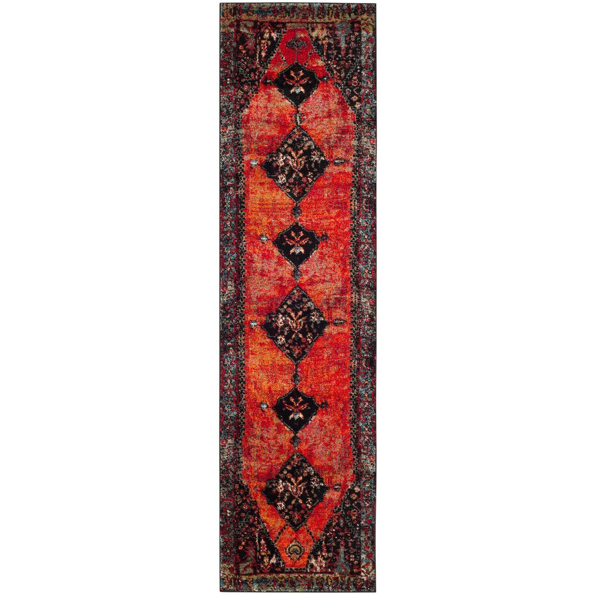 SAFAVIEH Vintage Distressed Boho Regina Akife Oriental Rug