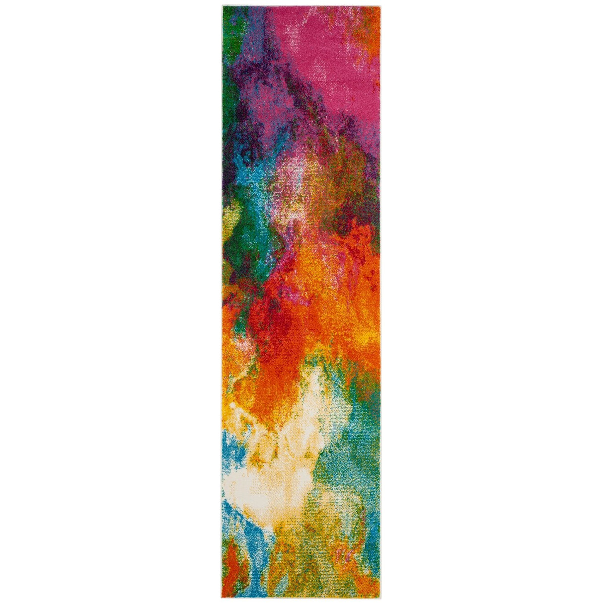 SAFAVIEH Watercolor Dixie Modern Abstract Rug