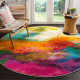 SAFAVIEH Watercolor Dixie Modern Abstract Rug