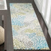 SAFAVIEH Watercolor Sierra Modern Abstract Medallion Rug