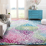 SAFAVIEH Watercolor Sierra Modern Abstract Medallion Rug