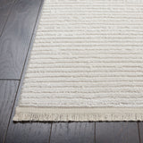 SAFAVIEH Whisper Cathalijne Contemporary Stripe Fringe Rug