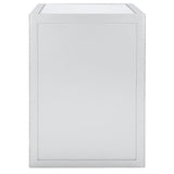 SAFAVIEH Winnie Mirrored Accent Table - 25" W x 18" D x 25" H - 24Wx18Dx24H