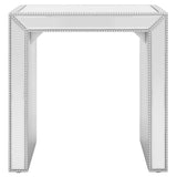 SAFAVIEH Winnie Mirrored Accent Table - 25" W x 18" D x 25" H - 24Wx18Dx24H