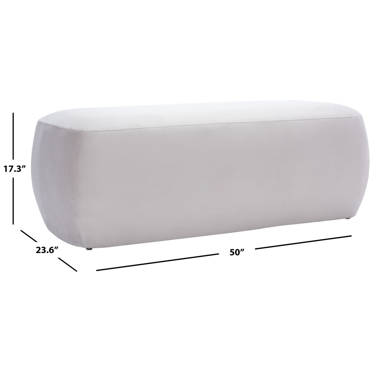 SAFAVIEH Xena Rectangular Ottoman